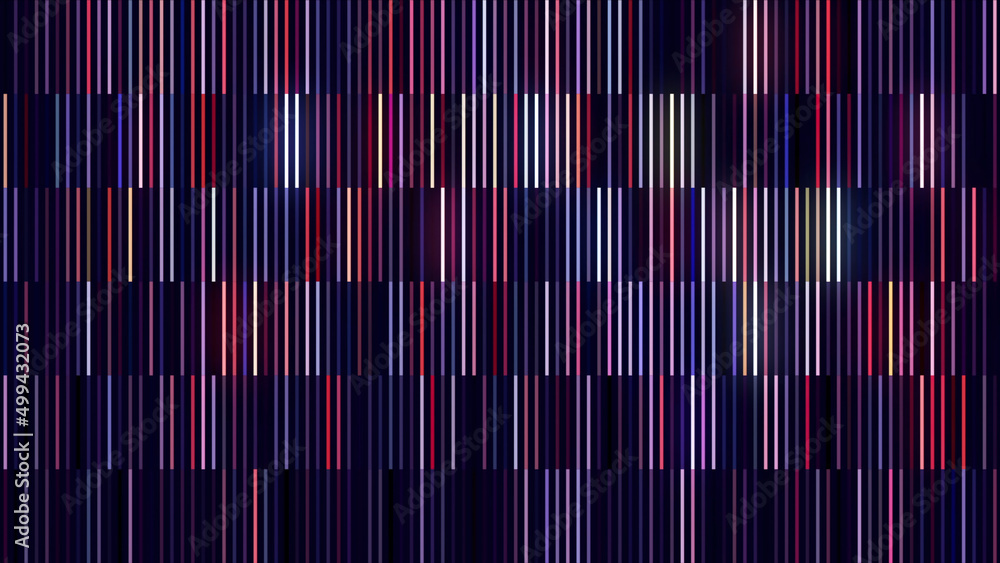 Poster iridescent colored strokes in stripes. motion. stylish background with lots of shiny moving strokes.