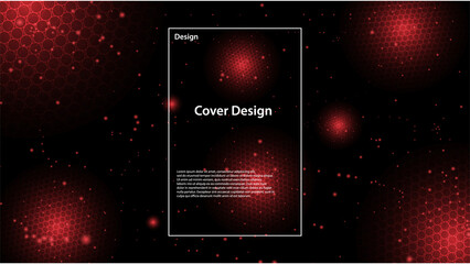 Obraz premium abstract particles background
