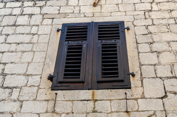 Window of an old coastal house