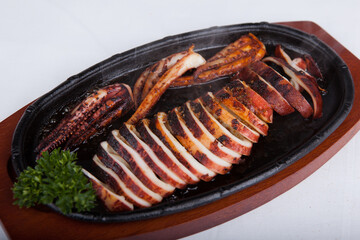 日本食のイカ焼き