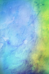 Watercolor texture background colorful splash
