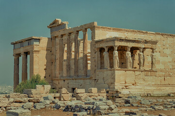 ruins of the ancient temple 