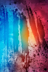 Watercolor texture background colorful splash