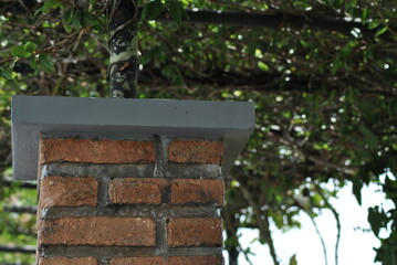 water drops on the wall