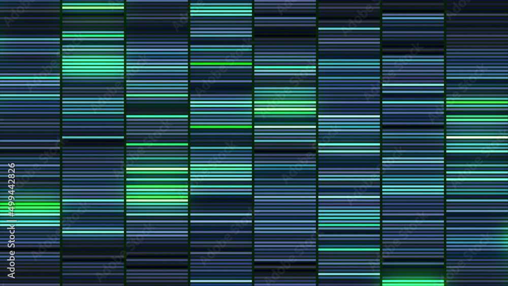 Poster iridescent colored strokes in stripes. motion. stylish background with lots of shiny moving strokes.