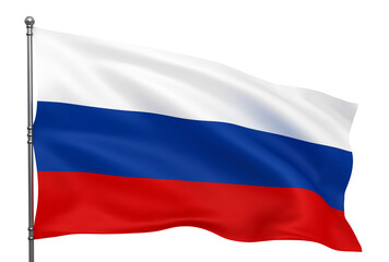 Fototapeta premium Russian flag