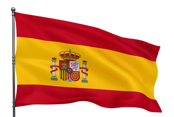 Fototapeta premium Soainish flag