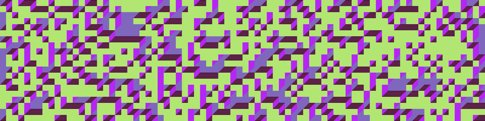 Implementation of Edward Zajec’s “Il Cubo” from 1971. Essentially a Truchet tile set of 8 tiles and rules for placement art illustration