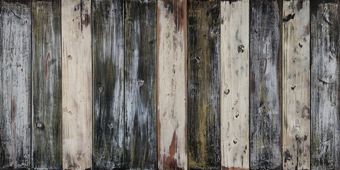 Old Weathered Planks of Wood Texture Background..