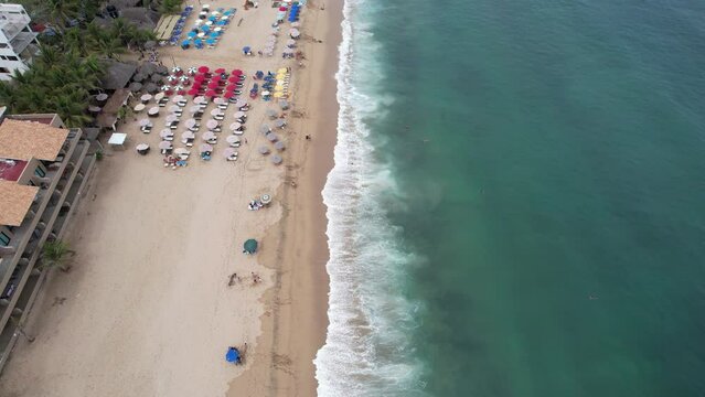 Aerials of San Francisco, also known as San Pancho, is a Mexican village with 1.100 habitants in the State of Nayarit on the central Pacific coast of Mexico about 50 km north of Puerto Vallarta