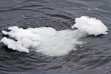 Antarctica - Pieces Of Floating Ice - Global Warming