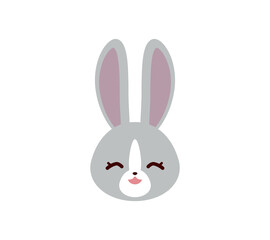 Fototapeta premium ウサギ 笑顔