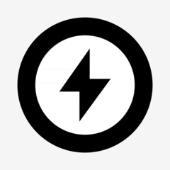 Power logo design. Flash lightning Thunderbolt Energy representing high power Logo design vector element. Logo, icon, emblem, S, sign, symbol  concept for logo design.