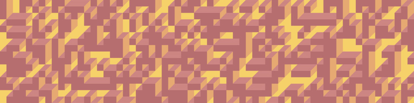 Implementation of Edward Zajec&rsquo;s &ldquo;Il Cubo&rdquo; from 1971. Essentially a Truchet tile set of 8 tiles and rules for placement art illustration