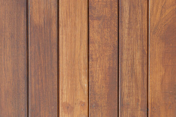 Fototapeta premium Brown wood plank wall texture background