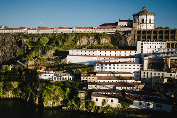 Fototapeta premium Vila Gaia de Nova view and the Douro River, in Porto, Portugal.