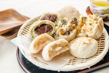 信州名物　おやき