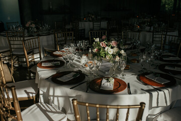 wedding decoration setting table