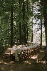 wedding decoration table setting