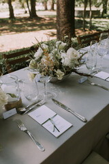 wedding decoration table setting