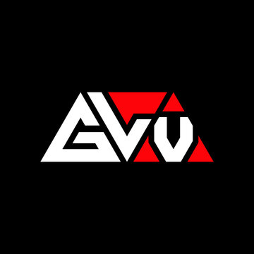 GLV triangle letter logo design with triangle shape. GLV triangle logo design monogram. GLV triangle vector logo template with red color. GLV triangular logo Simple, Elegant, and Luxurious Logo...