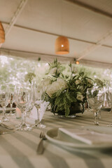 wedding decoration table setting