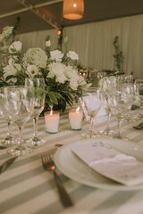 wedding decoration table setting