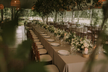 wedding decoration table setting