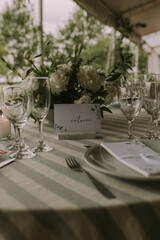 wedding decoration table setting