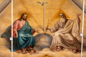 Trinity. Fresco