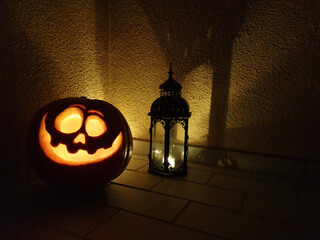 halloween pumpkin lantern