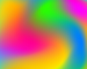 Rainbow color abstract vector background. Smooth gradient bright colorful wallpaper