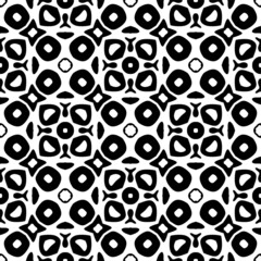 Fototapeta na wymiar Abstract geometric pattern. A seamless vector background. White and black ornament. Graphic modern pattern. Simple lattice graphic design.Seamless geometrical vector template. Abstract linear drawing.