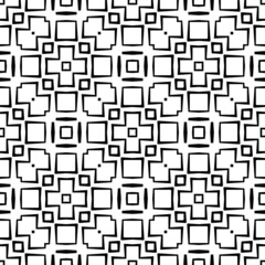 Vector seamless pattern, thin mesh, black & white.Simple stylish abstract geometric background. Monochrome striped texture. Black & white. Design for decor, prints, textile.Design element for prints.