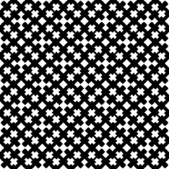 Simple Black geometric seamless pattern.Subtle monochrome background, simple repeat texture. Design for prints, decoration, web, textile.Vector minimalist background.Abstract monochrome ornament.