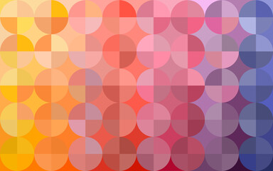 Fototapeta na wymiar Abstract wallpaper with sunset sky colors. Geometric pattern in vector.