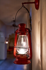 Lamp on the wall - lantern