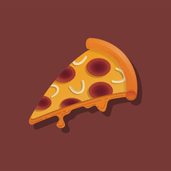 pizza slice illustration