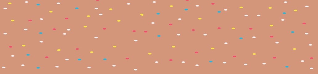 Decorative bright sprinkles texture pattern design