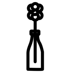 Obraz premium flower icon