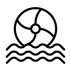 Obraz premium water ball icon