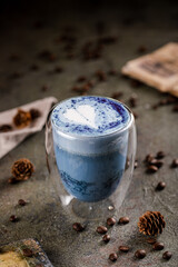 cup of coffee with cinnamon