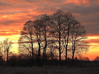 zach&oacute;d słońca