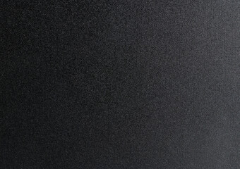 Textured black metal matt surface