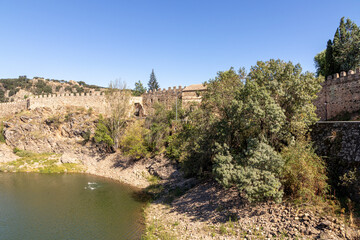 Buitrago del Lozoya, Spain. The 11th Century Muslim walls of the Old Town