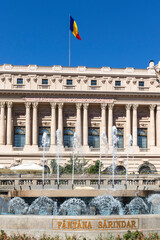 Naklejka premium Military club in city of Bucharest, Romania