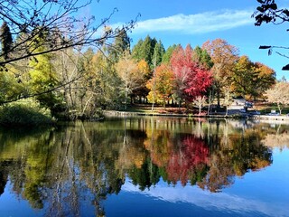 Lago Castiñeiras en Pontevedra, Galicia
