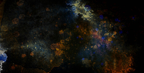 Obraz na płótnie Canvas dark grunge background with color spots
