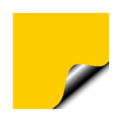 corner edge paper note banner 