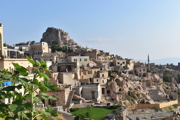 sunny day in Nevşehir/Uçhisar(nevşehir uçhisarda güneşli bir gün )